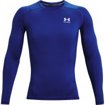 Under Armour Mens HeatGear Compression Long Sleeve - Royal - S