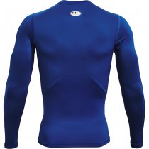 Under Armour Mens HeatGear Compression Long Sleeve - Royal - S
