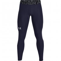 Under Armour Mens HeatGear Compression Leggings - Navy Blue