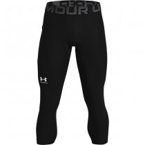 Under Armour Mens HeatGear Compression 3/4 Leggings - Black