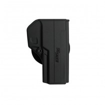 IMI Defense One Piece Polymer Holster Sig P250, P320 FS Pistols RH - Black