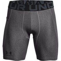 Under Armour Mens HeatGear Compression Shorts - Carbon Heather - M