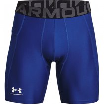 Under Armour Mens HeatGear Compression Shorts - Royal - 3XL