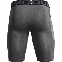 Under Armour Mens HeatGear Pocket Long Shorts - Carbon Heather - L