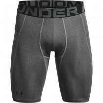 Under Armour Mens HeatGear Pocket Long Shorts - Carbon Heather - S