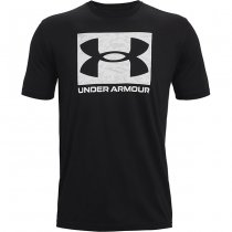 Under Armour Mens ABC Camo Boxed Logo Short Sleeve - Black - M