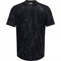 Under Armour Mens Tech ABC Camo Short Sleeve - Black - S