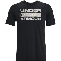 Under Armour Mens Stacked Logo Fill T-Shirt - Black - L
