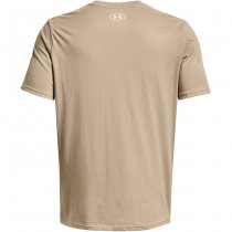 Under Armour Mens Stacked Logo Fill T-Shirt - City Khaki - L
