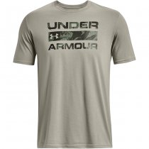 Under Armour Mens Stacked Logo Fill T-Shirt - Grove Green - 3XL