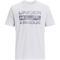 Under Armour Mens Stacked Logo Fill T-Shirt - Halo Grey / Steel - 3XL