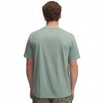 Under Armour Mens Stacked Logo Fill T-Shirt - Silica Green / Olive - M