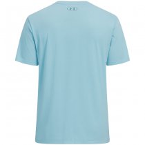 Under Armour Mens Stacked Logo Fill T-Shirt - Stream / Ether Blue - M