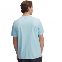 Under Armour Mens Stacked Logo Fill T-Shirt - Stream / Ether Blue - M