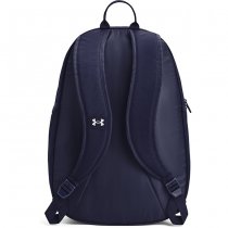 Under Armour Hustle Sport Backpack - Navy Blue / Navy Blue / Metallic Silver