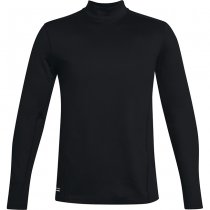 Under Armour Mens Tactical ColdGear Infrared Base Mock - Black