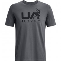 Under Armour Mens Antler Hunt Logo T-Shirt - Pitch Grey - 3XL
