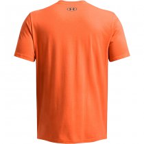 Under Armour Mens Antler Hunt Logo T-Shirt - Team Orange / Anthracite - 3XL