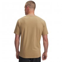 Under Armour Mens Antler Logo T-Shirt - Camel / Khaki Base - M