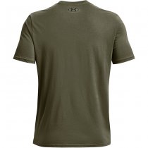 Under Armour Mens Antler Logo T-Shirt - Marine OD Green - M