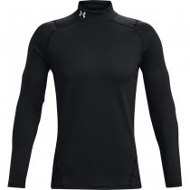 Under Armour Mens ColdGear Fitted Mock - Black