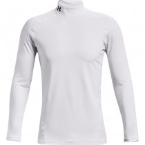 Under Armour Mens ColdGear Fitted Mock - White