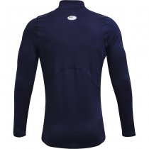 Under Armour Mens ColdGear Fitted Mock - Navy Blue - 2XL