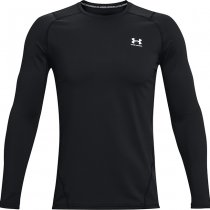 Under Armour Mens ColdGear Fitted Crew - Black