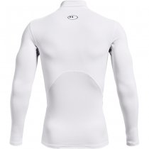 Under Armour Mens ColdGear Compression Mock - White - 2XL