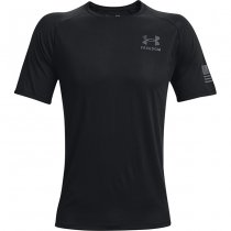 Under Armour Mens Tech Freedom Short Sleeve T-Shirt - Black