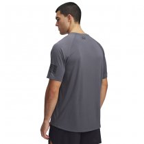 Under Armour Mens Tech Freedom Short Sleeve T-Shirt - Grey - 2XL
