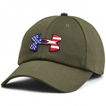 Under Armour Mens Freedom Blitzing Adjustable Cap - Olive