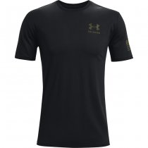 Under Armour Freedom Flag T-Shirt - Black