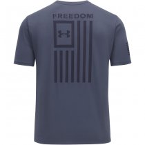 Under Armour Freedom Flag T-Shirt - Grey - XL