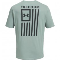 Under Armour Freedom Flag T-Shirt - Silica Green - M