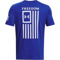 Under Armour Freedom Flag T-Shirt - Royal - 2XL