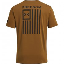 Under Armour Freedom Flag T-Shirt - Coyote - M