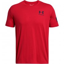 Under Armour Freedom Flag T-Shirt - Red