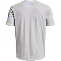 Under Armour Freedom Logo T-Shirt - Halo Grey Light Heather - 3XL