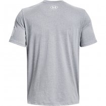 Under Armour Freedom Logo T-Shirt - Steel Light Heather - 2XL