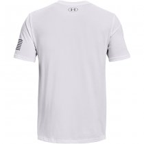 Under Armour Freedom Logo T-Shirt - White / Steel - S