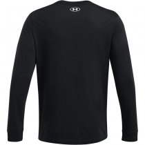 Under Armour Mens Project Rock Brahma Bull Shirt - Black / White / White - M