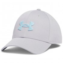 Under Armour Mens Blitzing Low Stretch Fit Cap - Light Grey