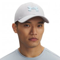 Under Armour Mens Blitzing Low Stretch Fit Cap - Light Grey - L/XL