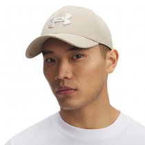 Under Armour Mens Blitzing Low Stretch Fit Cap - Khaki - L/XL
