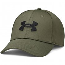 Under Armour Mens Blitzing Low Stretch Fit Cap - Olive