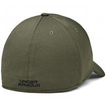 Under Armour Mens Blitzing Low Stretch Fit Cap - Marine OD Green - L/XL