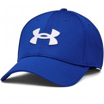 Under Armour Mens Blitzing Low Stretch Fit Cap - Royal