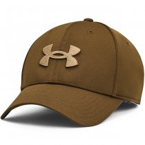 Under Armour Mens Blitzing Low Stretch Fit Cap - Coyote