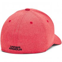 Under Armour Mens Blitzing Low Stretch Fit Cap - Red / Black - L/XL
